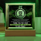 Your Selflessness And Devotion - Acrylic Display Centerpiece For Dad
