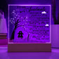 As Long As I'm With You - Acrylic Display Centerpiece For Soulmate