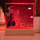 As Long As I'm With You - Acrylic Display Centerpiece For Soulmate