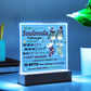 Our Love Will Last Forever - Christmas-Themed Acrylic Display Centerpiece For Soulmate