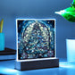 Majestic Tree - Christmas-Themed Acrylic Display Centerpiece