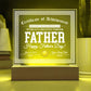 World's Greatest Farter - Acrylic Display Centerpiece For Dad