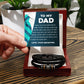 First Man I Ever Loved - Vegan Leather Bracelet For Dad