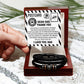 For All That You Do - Vegan Leather Bracelet For Dad