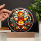 Merry Gingerbread - Christmas-Themed Acrylic Display Centerpiece