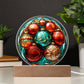 Christmas Balls - Christmas-Themed Acrylic Display Centerpiece
