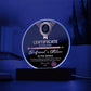 Certificate Of Excellence - Circle Acrylic Display Centerpiece For Girlfriend's Mom