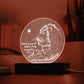Truly Amazing Dad - Circle Acrylic Display Centerpiece For Dad