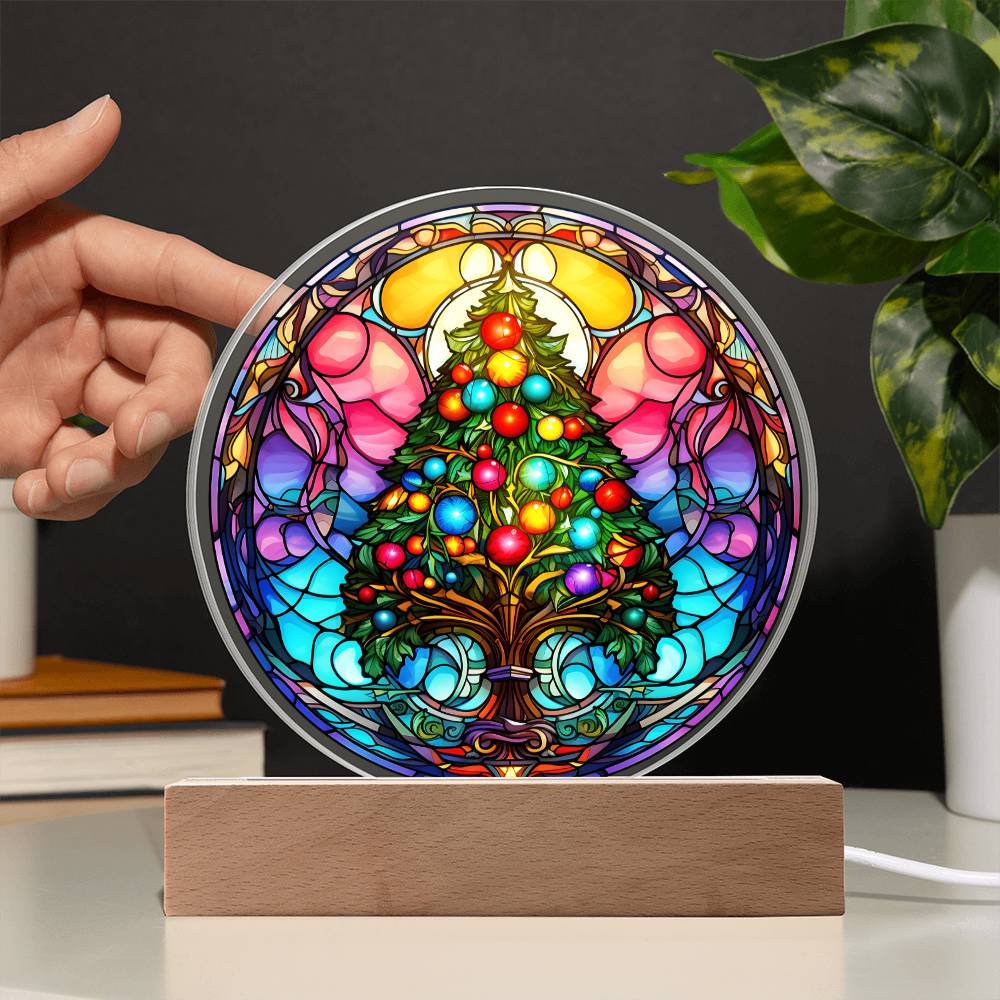 Magical Tree - Christmas-Themed Acrylic Display Centerpiece
