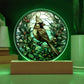 Cardinal Bird - Christmas-Themed Acrylic Display Centerpiece