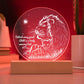 Truly Amazing Dad - Circle Acrylic Display Centerpiece For Dad