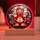 Merry Gingerbread - Christmas-Themed Acrylic Display Centerpiece