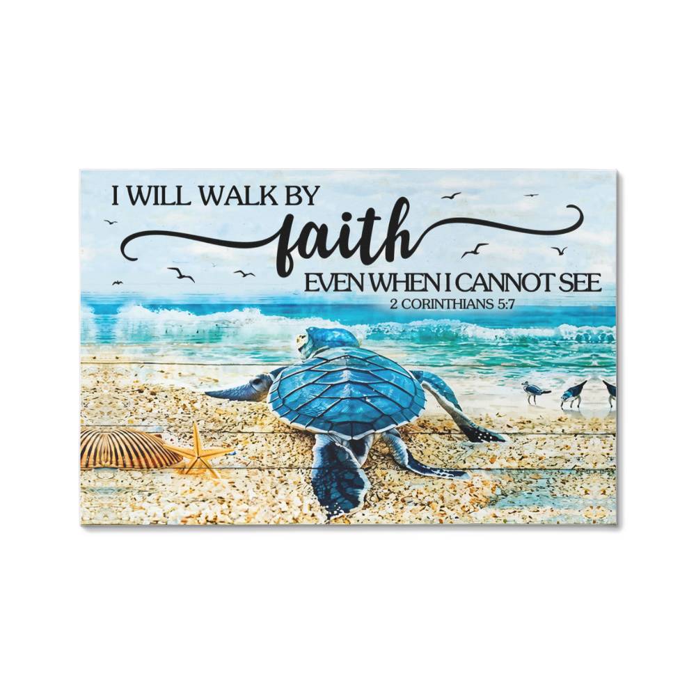 Steps Of Faith - Gallery Wrapped Canvas Wall Art