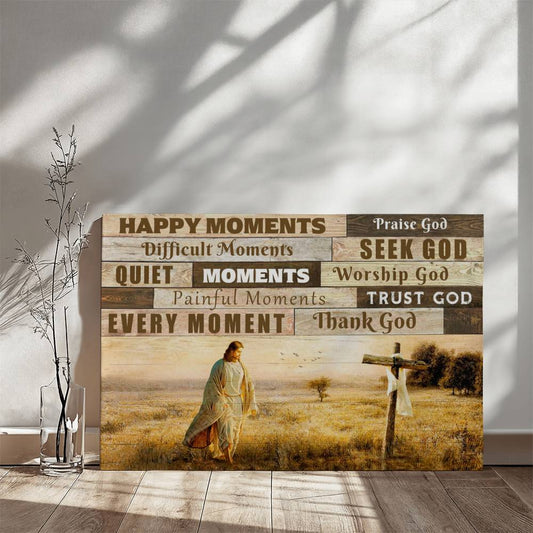 Moments of Faith - Gallery Wrapped Canvas Wall Art