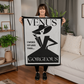 "I Woke Up Like This – Gorgeous" Luxury Coral Fleece Blanket