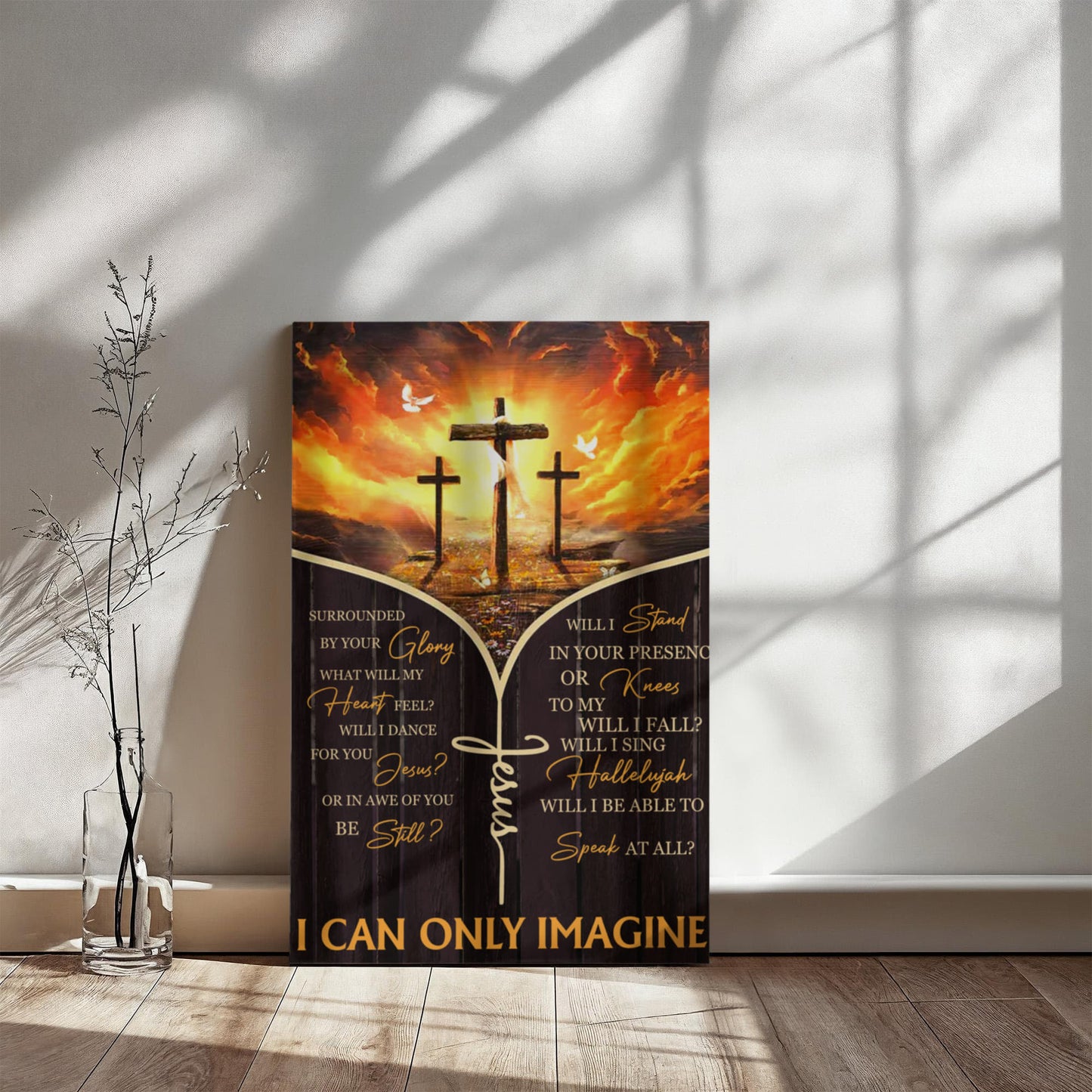 What Will I Do In Your Presence - Gallery Wrapped Canvas Wall Art