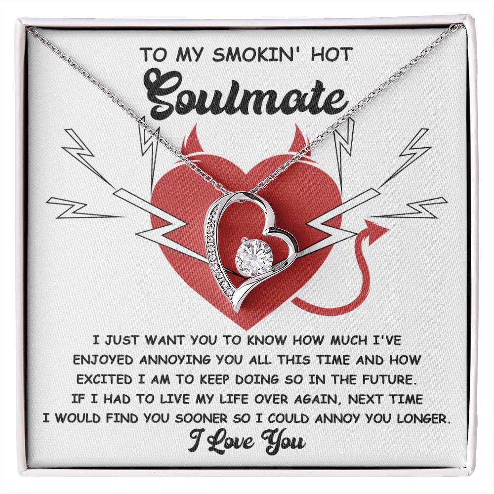 How Much I've Enjoyed Annoying You - Forever Love Necklace For Soulmate