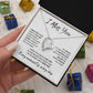 I Miss You - Forever Love Necklace For Your Special Someone