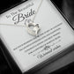 Lifetime Of Marital Bliss - Forever Love Necklace For Bride