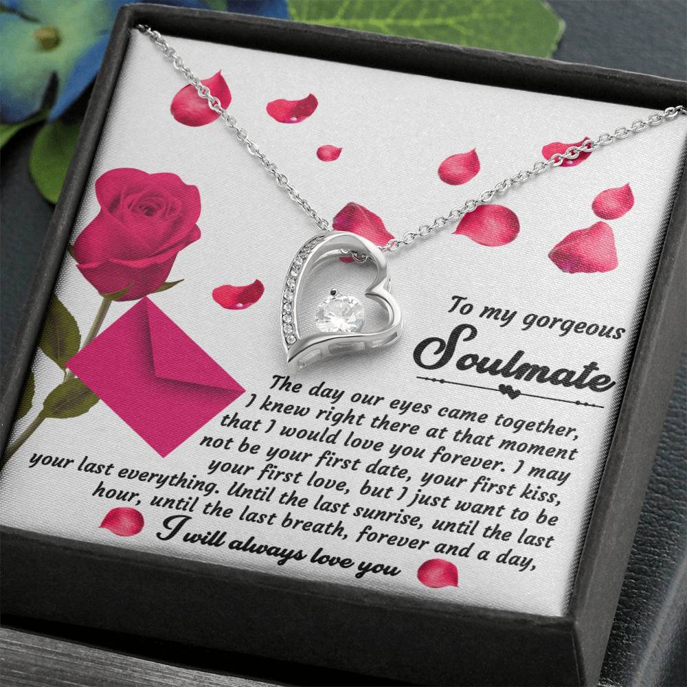 Right There At That Moment - Forever Love Necklace For Soulmate