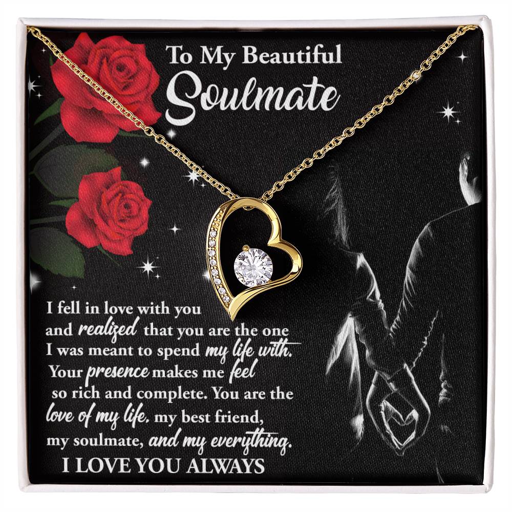 The Love Of My Life - Forever Love Necklace For Soulmate