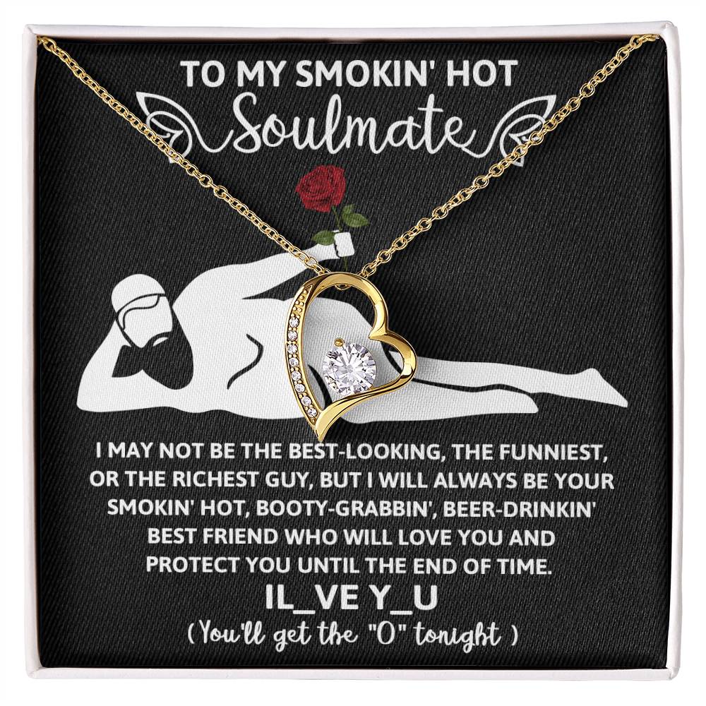 Until The End Of Time - Forever Love Necklace For Soulmate