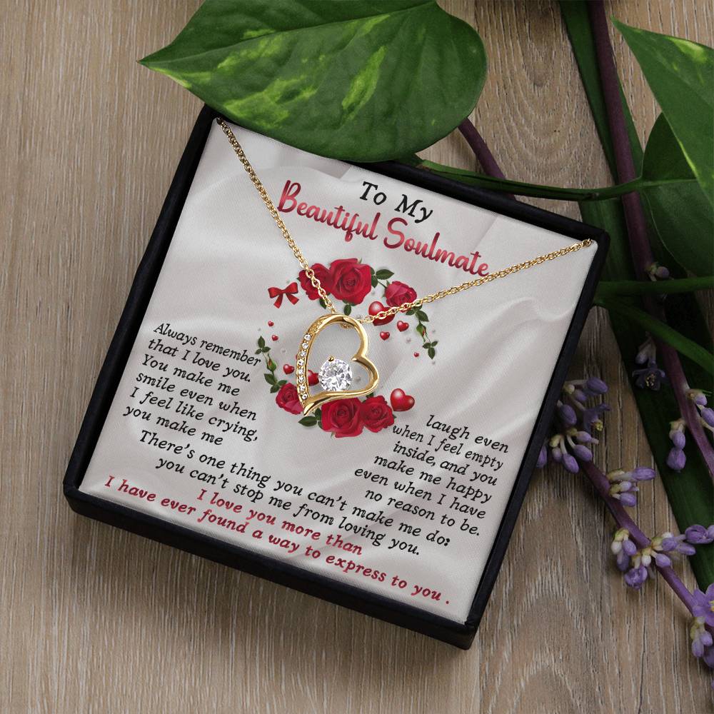 Can't Stop Me From Loving You - Forever Love Necklace For Soulmate