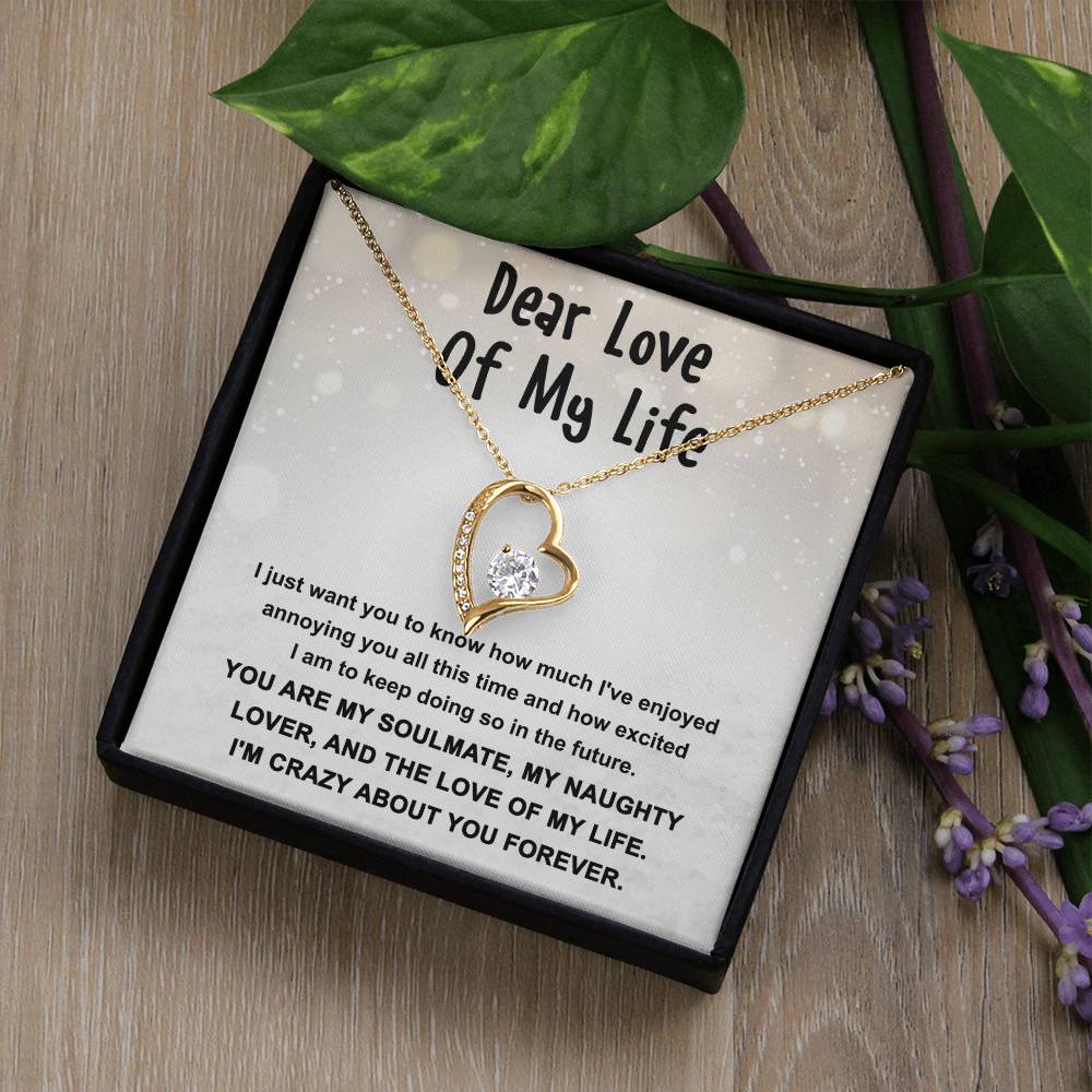 Crazy About You Forever - Forever Love Necklace For The Love Of My Life