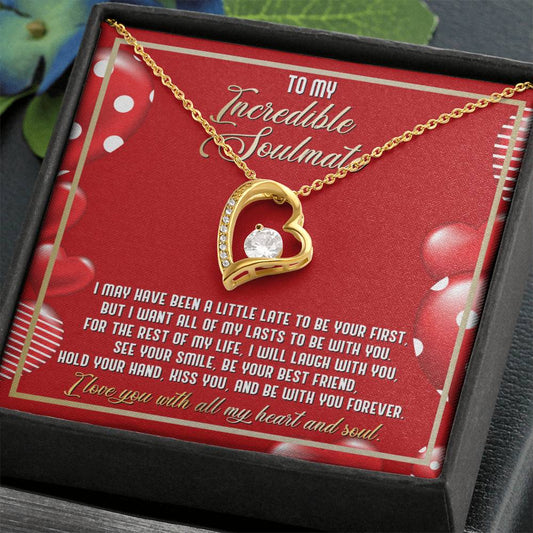 For The Rest Of My Life - Forever Love Necklace For Soulmate