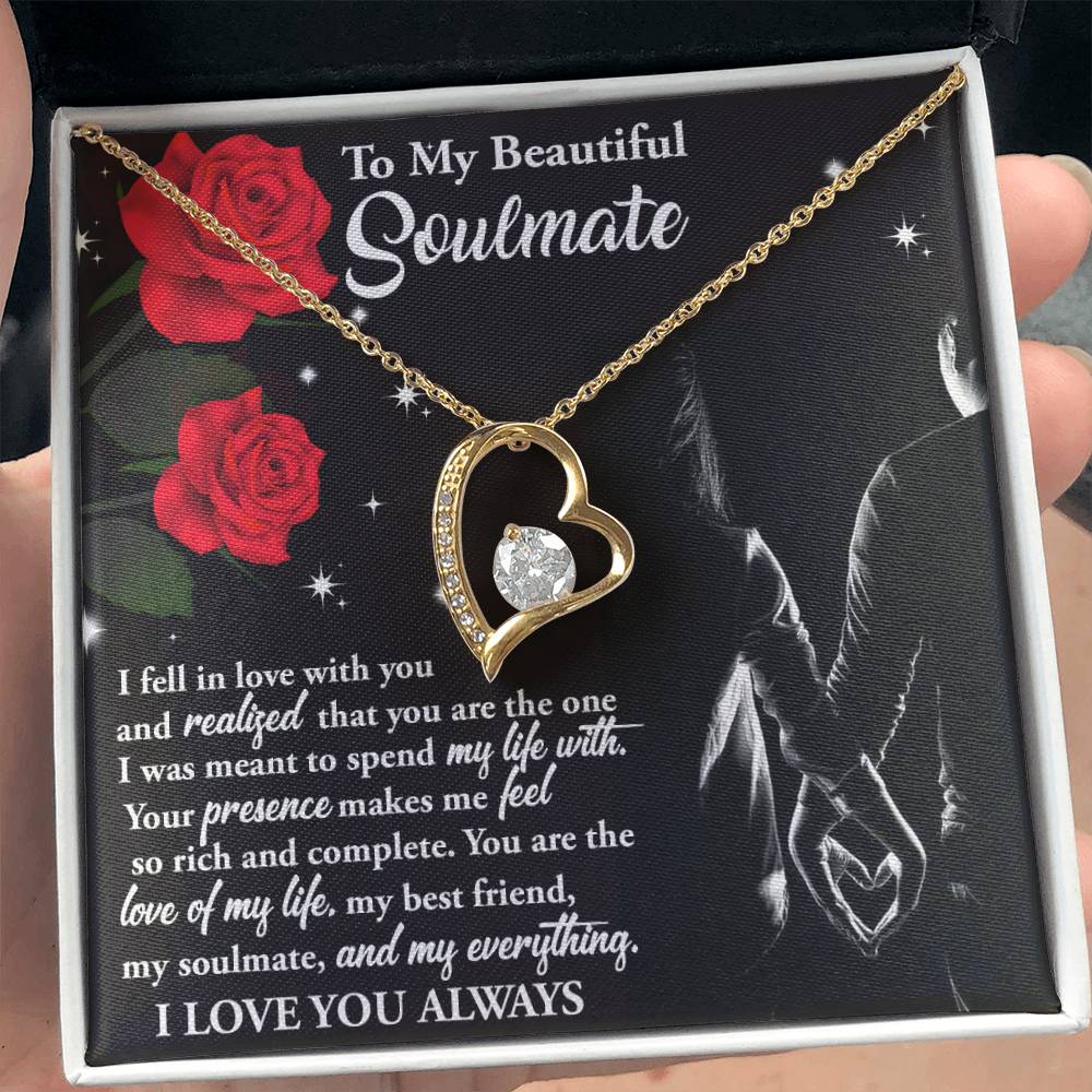 The Love Of My Life - Forever Love Necklace For Soulmate
