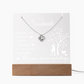 Eternal Embrace Acrylic & Necklace Set