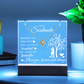 Eternal Embrace Acrylic & Necklace Set
