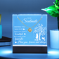 Eternal Embrace Acrylic & Necklace Set