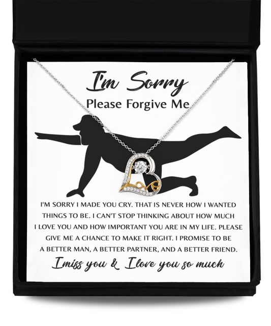 A Better Man - Love Dancing Apology Necklace