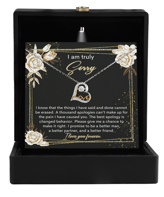 Best Apology - Love Dancing Apology Necklace