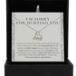 Find It In Your Heart - Love Dancing Apology Necklace