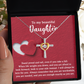 Stand Proud And Tall - Cross Dancing Necklace For Daughter