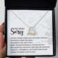 Not Just Because I Should - Love Dancing Apology Necklace