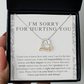 Find It In Your Heart - Love Dancing Apology Necklace