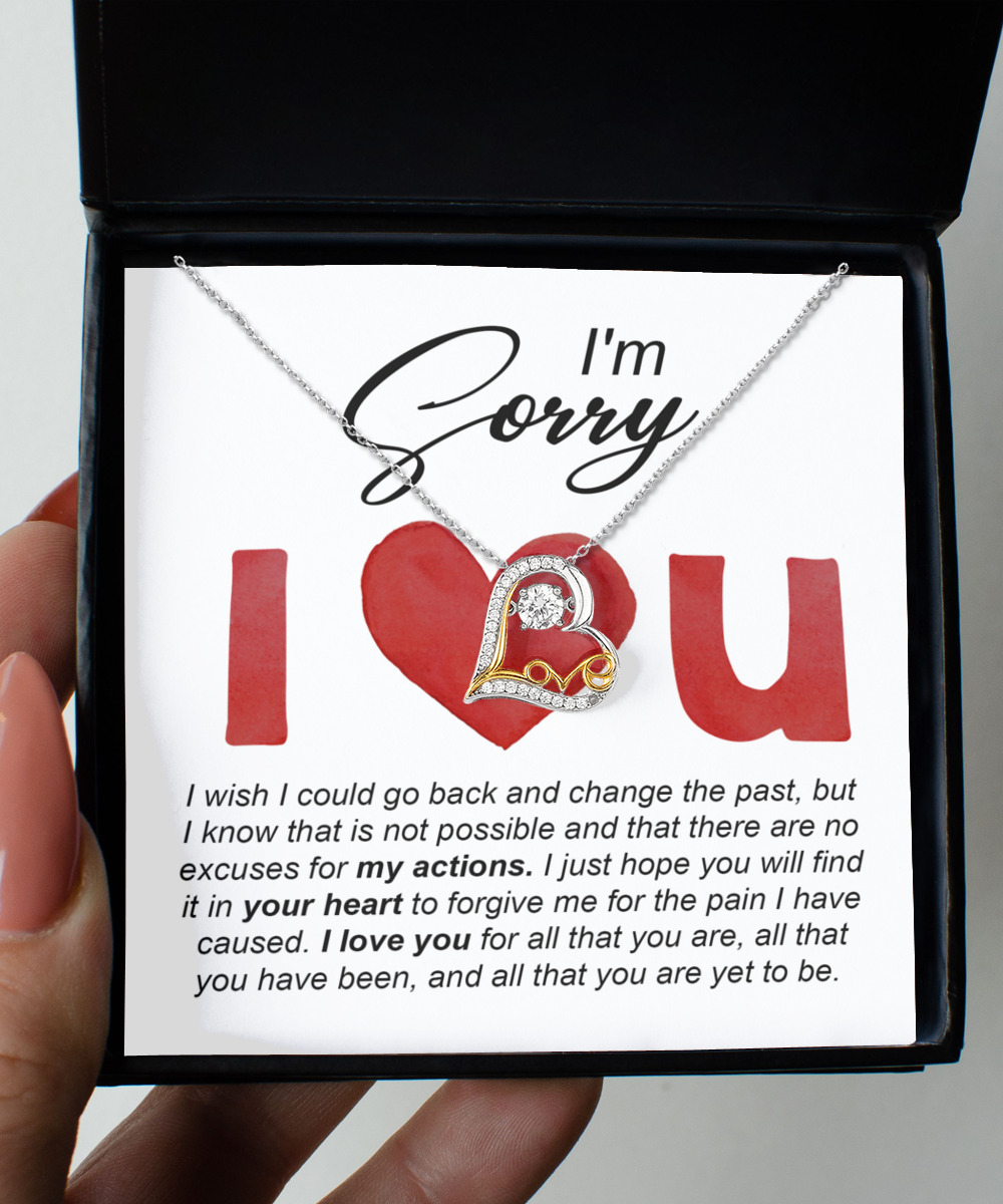 Change The Past - Love Dancing Apology Necklace