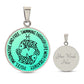 Pisces Imaginative And Free Graphic Pendant Necklace