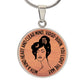 Virgo Light The Way Graphic Pendant Necklace