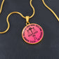 Libra Justice, Harmony, Beauty Too Graphic Pendant Necklace