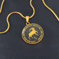 Capricorn Success Will Come Your Way Graphic Pendant Necklace