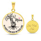 My Roots Run Deep In Your Love Graphic Pendant Necklace For Mom