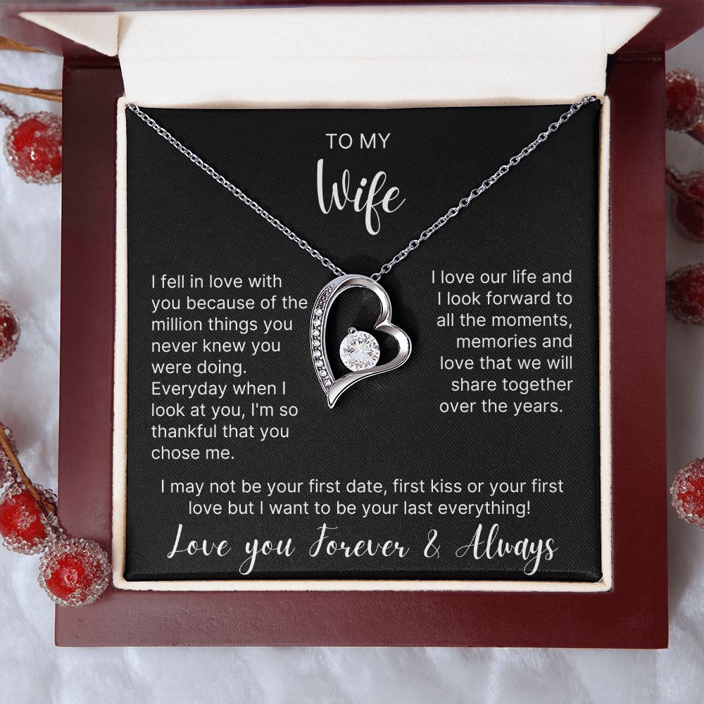 Your Last Everything - Forever Love Necklace For Wife