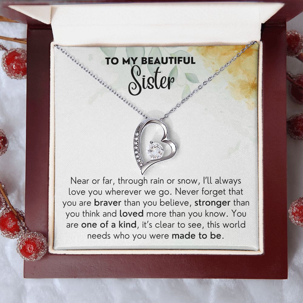 Loving You Always - Forever Love Necklace For Sister