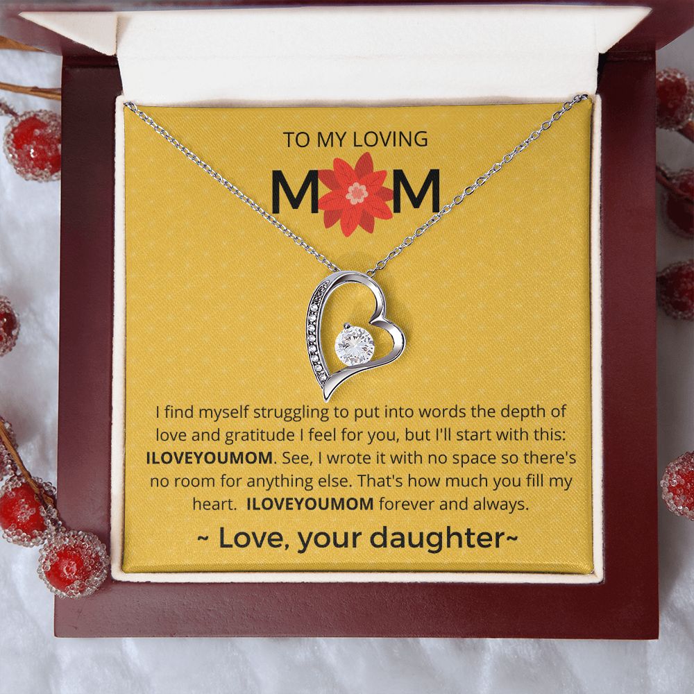 ILOVEYOUMOM - Forever Love Necklace For Mom