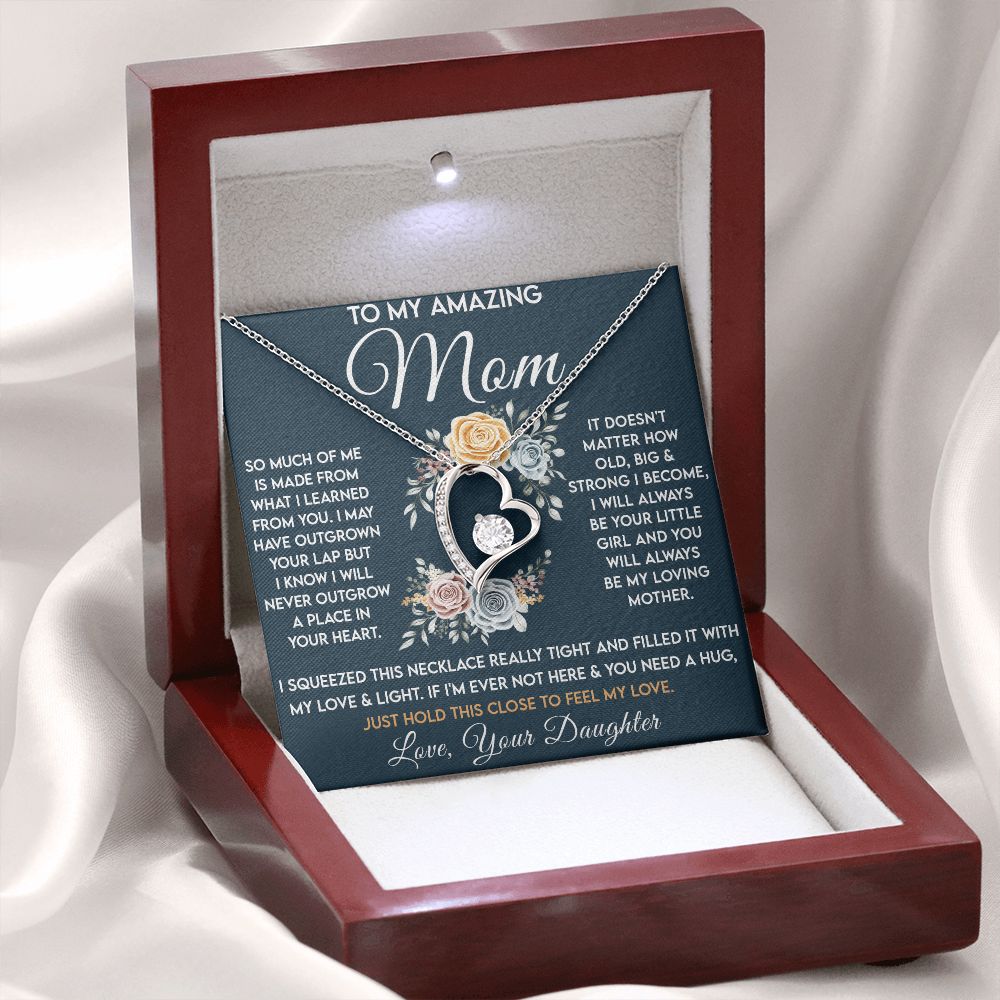 Always Your Little Girl - Forever Love Necklace For Mom