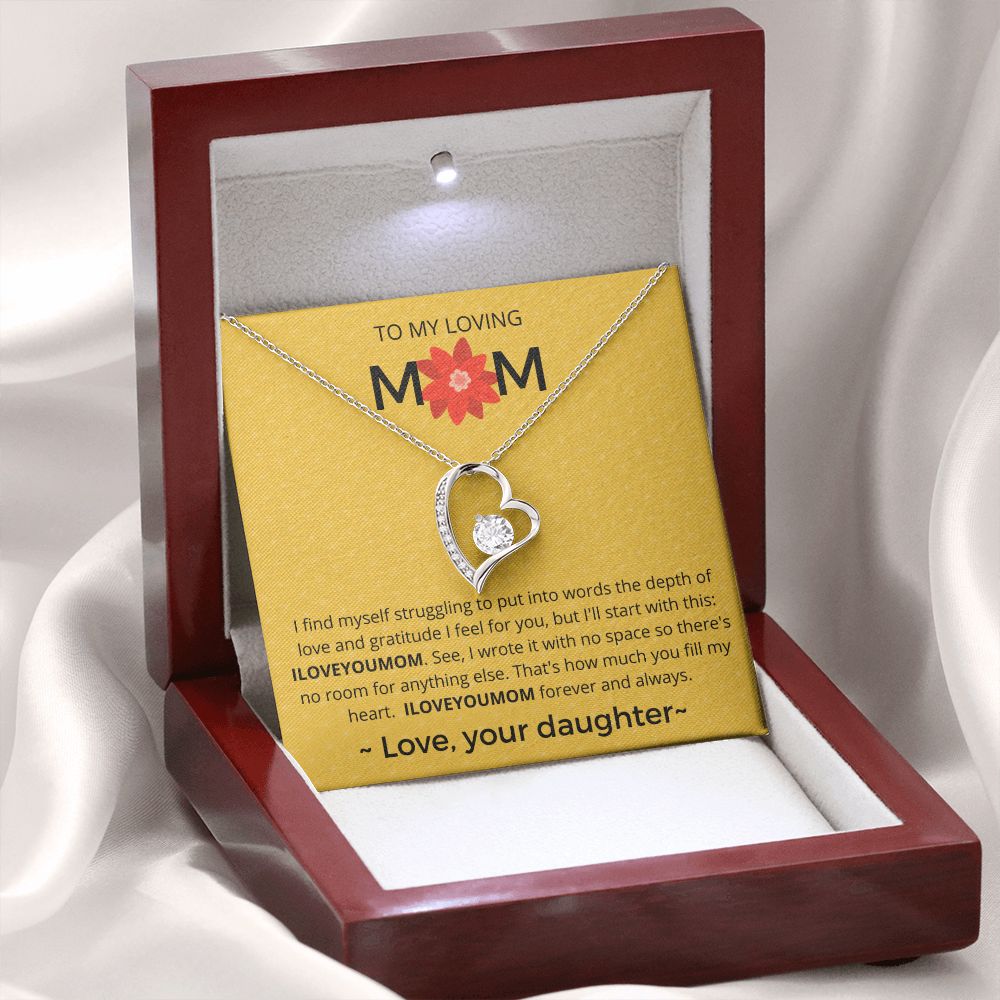 ILOVEYOUMOM - Forever Love Necklace For Mom